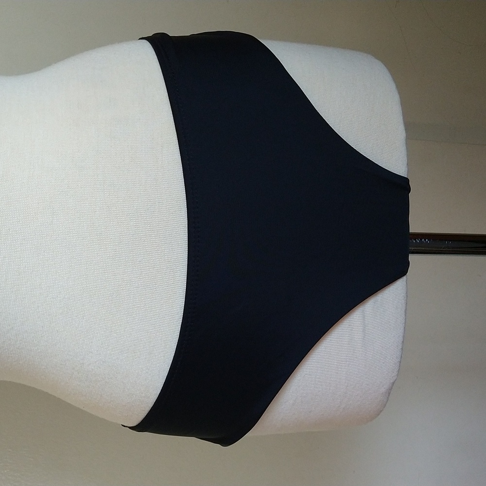Shein Black Swimwear Bikini Bottom Size Medium